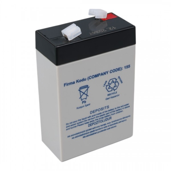 YOKOHAMA YH-62.8 6 VOLT - 2.8 AMPER DİK AKÜ (66 X 33 X 97 MM) YOKOHAMA YH-62.8 6 VOLT - 2.8 AMPER DİK AKÜ (66 X 33 X 97 MM)