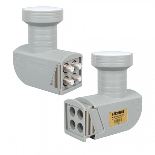 ROSE RLE-400 0.1DB QUAD DÖRTLÜ LNB ROSE RLE-400 0.1DB QUAD DÖRTLÜ LNB