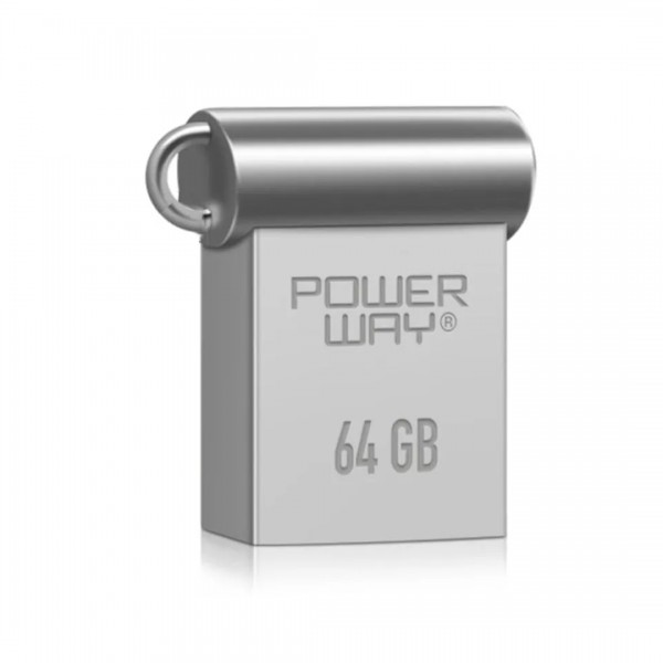 POWERWAY 64 GB USB 3.0 METAL MINI FLASH BELLEK POWERWAY 64 GB USB 3.0 METAL MINI FLASH BELLEK