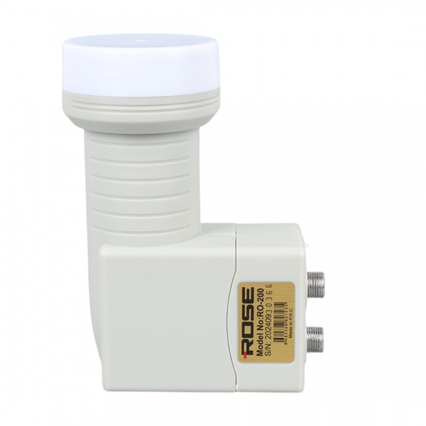 ROSE RO-200 UNIVERSAL TWIN ÇİFTLİ LNB 0.1DB ROSE RO-200 UNIVERSAL TWIN ÇİFTLİ LNB 0.1DB