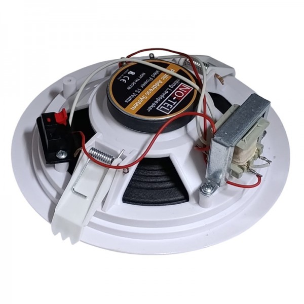 NO-TEL NOT TH 5CTW 5 13 CM 10 WATT BEYAZ ALÇIPAN TRAFOLU HOPARLÖR NO-TEL NOT TH 5CTW 5 13 CM 10 WATT BEYAZ ALÇIPAN TRAFOLU HOPARLÖR