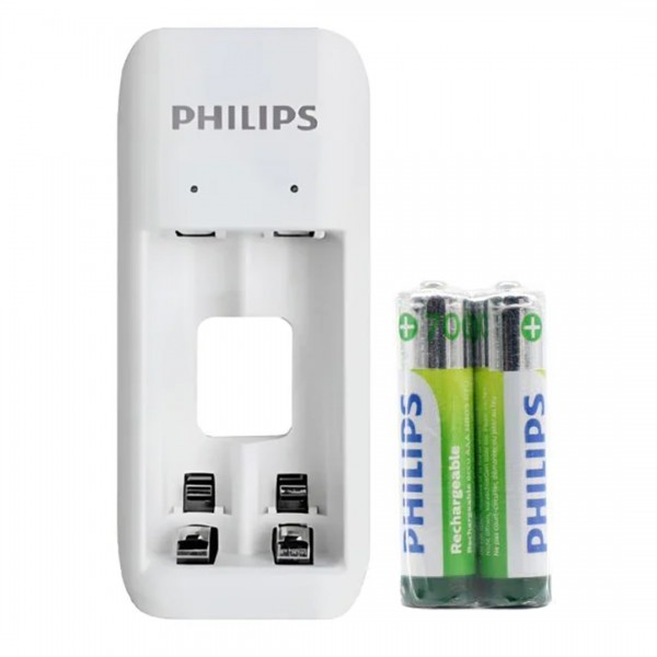 PHILIPS SCB2070NB/00 2Lİ 2 ADET X AAA 700MAH PİLLİ - PİL ŞARJ CİHAZI PHILIPS SCB2070NB/00 2Lİ 2 ADET X AAA 700MAH PİLLİ - PİL ŞARJ CİHAZI