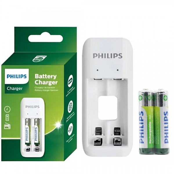 PHILIPS SCB2070NB/00 2Lİ 2 ADET X AAA 700MAH PİLLİ - PİL ŞARJ CİHAZI PHILIPS SCB2070NB/00 2Lİ 2 ADET X AAA 700MAH PİLLİ - PİL ŞARJ CİHAZI