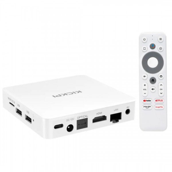 KICKPI KP1 2 GB RAM 32 GB ROM HDD 4K ULTRA HD CORTEX-A35 MALİ-G31 WİFİ 5 ANDROID TV BOX KICKPI KP1 2 GB RAM 32 GB ROM HDD 4K ULTRA HD CORTEX-A35 MALİ-G31 WİFİ 5 ANDROID TV BOX