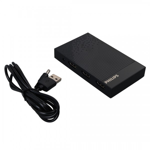 PHILIPS SWV9023B/93 HDMI 1-IN-4-OUT SPLITTER
