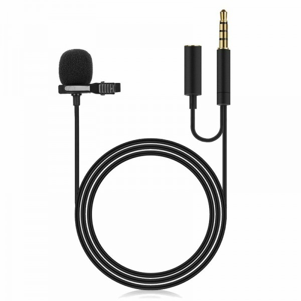 POWERMASTER JH-043-A 3.5MM JACK VE KULAKLIK GİRİŞLİ YOUTUBER YAKA MİKROFONU POWERMASTER JH-043-A 3.5MM JACK VE KULAKLIK GİRİŞLİ YOUTUBER YAKA MİKROFONU