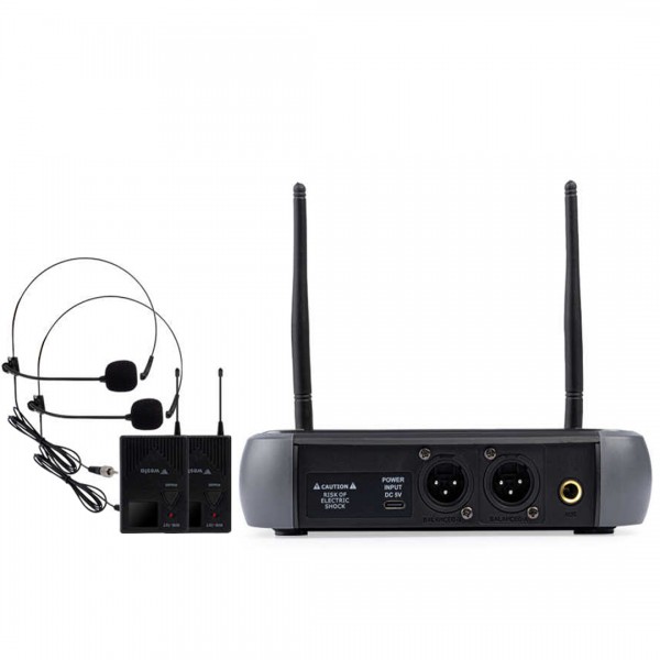 WESTA WM-102T 1 ALICI + 2 YAKA (LAVALIER) KABLOSUZ UHF MİKROFON SETİ WESTA WM-102T 1 ALICI + 2 YAKA (LAVALIER) KABLOSUZ UHF MİKROFON SETİ