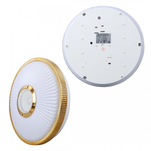 POWERMASTER AL-BL300 BEYAZ 34*8.5 CM 24 WATT BLUETOOTH HOPARLÖRLÜ TAVAN AYDINLATMA POWERMASTER AL-BL300 BEYAZ 34*8.5 CM 24 WATT BLUETOOTH HOPARLÖRLÜ TAVAN AYDINLATMA