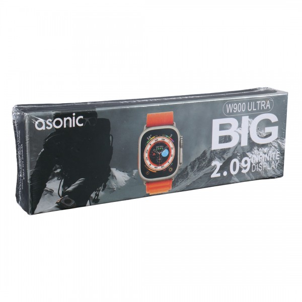 ASONIC W900 ULTRA IOS VE ANDROID UYUMLU 2.09 INCH GENİŞ EKRANLI GÜMÜŞ AKILLI SAAT ASONIC W900 ULTRA IOS VE ANDROID UYUMLU 2.09 INCH GENİŞ EKRANLI GÜMÜŞ AKILLI SAAT