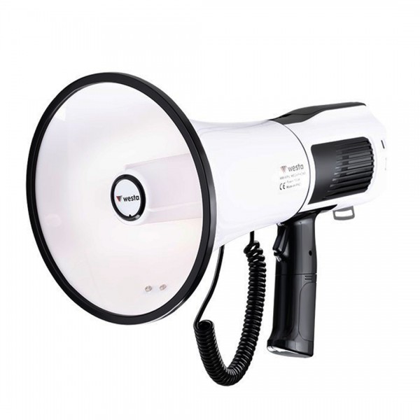 WESTA WM-90PU TYPE-C 80 WATT MAYK MİKROFONLU BLUETOOTH MEGAFON WESTA WM-90PU TYPE-C 80 WATT MAYK MİKROFONLU BLUETOOTH MEGAFON