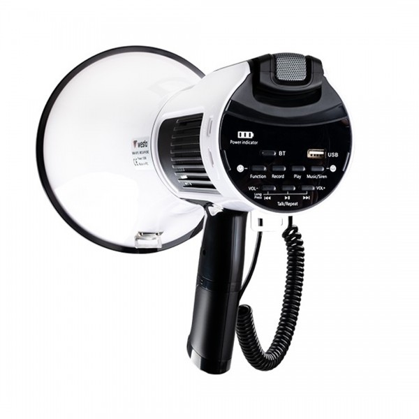 WESTA WM-90PU TYPE-C 80 WATT MAYK MİKROFONLU BLUETOOTH MEGAFON WESTA WM-90PU TYPE-C 80 WATT MAYK MİKROFONLU BLUETOOTH MEGAFON