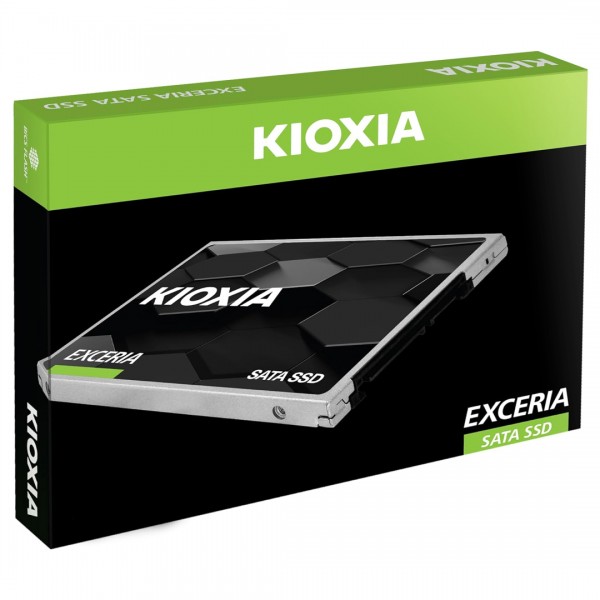 KIOXIA EXCERIA 555MB/S 540MB/S SATA 3.0 480 GB 2.5 SSD KIOXIA EXCERIA 555MB/S 540MB/S SATA 3.0 480 GB 2.5 SSD