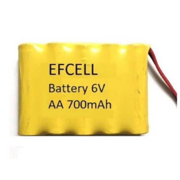 EFCELL EF-60700S 6 VOLT AA 700MAH 5Lİ SARJ EDİLEBİLİR OYUNCAK PİLİ (202105) EFCELL EF-60700S 6 VOLT AA 700MAH 5Lİ SARJ EDİLEBİLİR OYUNCAK PİLİ (202105)