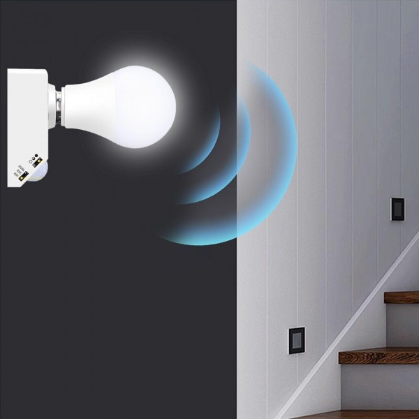 LEDX DY-102 ABS 360 PIR HAREKET SENSÖRLÜ E27 DUY APARATI LEDX DY-102 ABS 360 PIR HAREKET SENSÖRLÜ E27 DUY APARATI