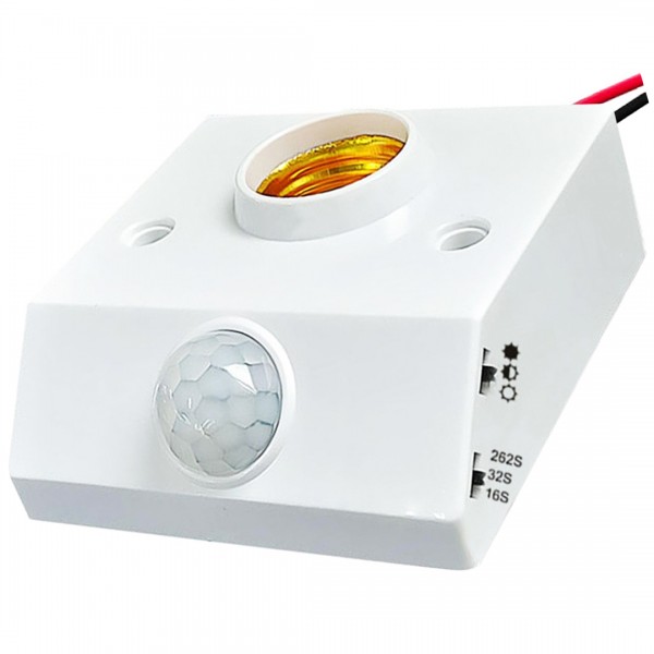 LEDX DY-102 ABS 360 PIR HAREKET SENSÖRLÜ E27 DUY APARATI LEDX DY-102 ABS 360 PIR HAREKET SENSÖRLÜ E27 DUY APARATI