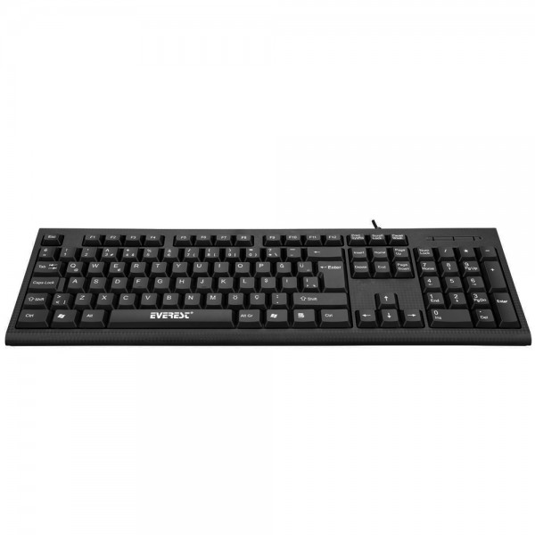 EVEREST KB-871U SİYAH USB STANDART Q KLAVYE EVEREST KB-871U SİYAH USB STANDART Q KLAVYE