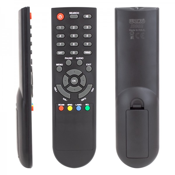 WEKO KR SAMUX 5000 - HERZ 12500 - ASTRACOM 3500 TEVSAN 5200FTA UYDU KUMANDA (31882=3850) WEKO KR SAMUX 5000 - HERZ 12500 - ASTRACOM 3500 TEVSAN 5200FTA UYDU KUMANDA (31882=3850)