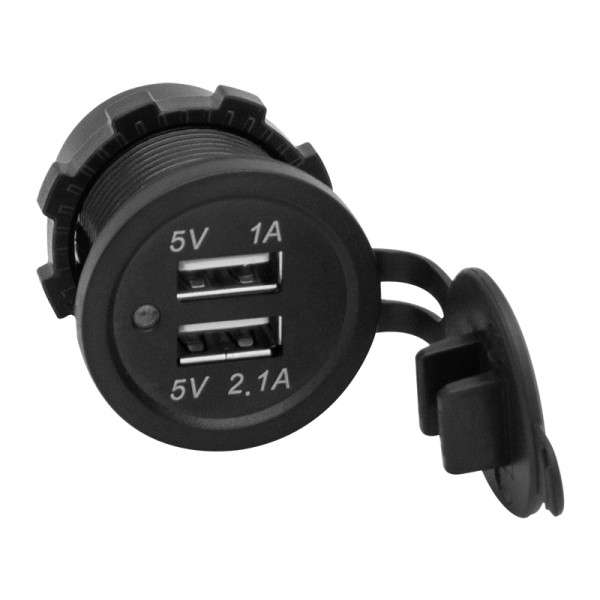 IC-266C PANO TİPİ USB 8-32V GİRİŞ 5V 1A / 5V 2.1A ÇIKIŞ KULAKSIZ 30MM USB IC-266C PANO TİPİ USB 8-32V GİRİŞ 5V 1A / 5V 2.1A ÇIKIŞ KULAKSIZ 30MM USB