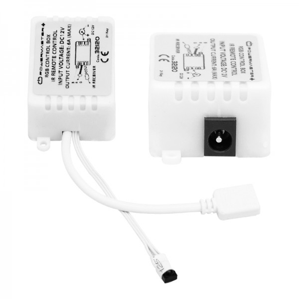POWERMASTER PM-32120 12 VOLT - 6 AMPER 24LÜ KUMANDALI RGB LED KONTROL DEVRESİ POWERMASTER PM-32120 12 VOLT - 6 AMPER 24LÜ KUMANDALI RGB LED KONTROL DEVRESİ