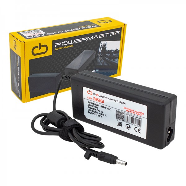 POWERMASTER * SL-NBA88 19 VOLT - 4.74 AMPER 4.8*1.7 UÇLU LG NOTEBOOK ADAPTÖR