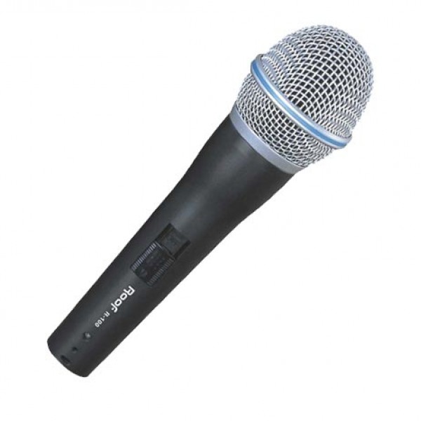 ROOF R-100 600 OHM DİNAMİK KABLOLU EL MİKROFONU