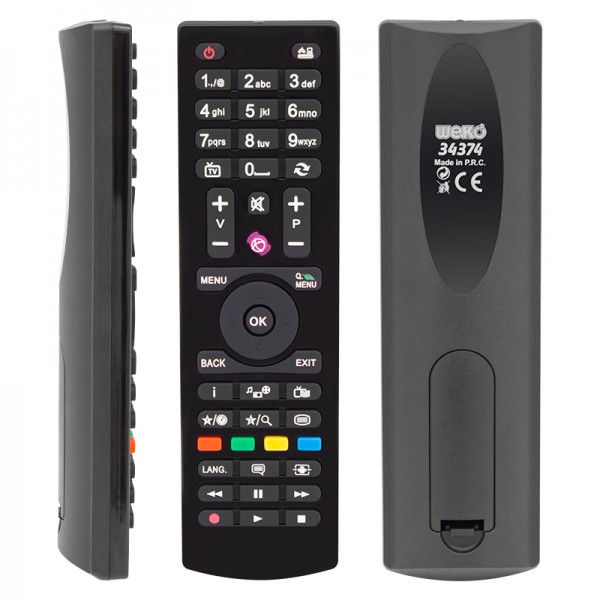 WEKO KL VESTEL-SEG-REGAL YUVARLAK GÖBEK MİNİ LCD LED TV KUMANDA (40143=34374) WEKO KL VESTEL-SEG-REGAL YUVARLAK GÖBEK MİNİ LCD LED TV KUMANDA (40143=34374)
