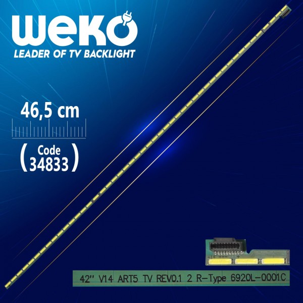 42 V14 ART5 TV REV0.1 2 R-TYPE 6920L-0001C - 46.5 CM 48 LEDLİ - (WK-385) 42 V14 ART5 TV REV0.1 2 R-TYPE 6920L-0001C - 46.5 CM 48 LEDLİ - (WK-385)