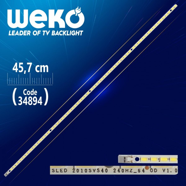 SLED 2010SVS40 240HZ_64 OD V1.0 - 45.7 CM 64 LEDLİ - (WK-738) SLED 2010SVS40 240HZ_64 OD V1.0 - 45.7 CM 64 LEDLİ - (WK-738)