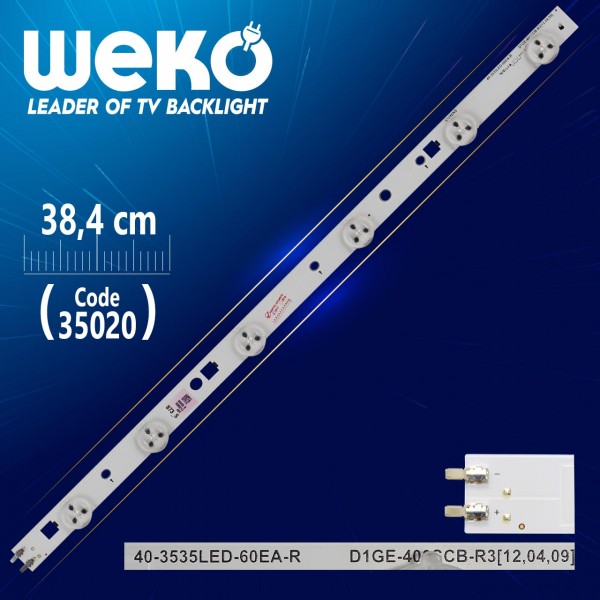 39-3535LED-60EA-R - D1GE-390SCB-R1 - 38.4 CM 6 LEDLİ (WK-805) 39-3535LED-60EA-R - D1GE-390SCB-R1 - 38.4 CM 6 LEDLİ (WK-805)