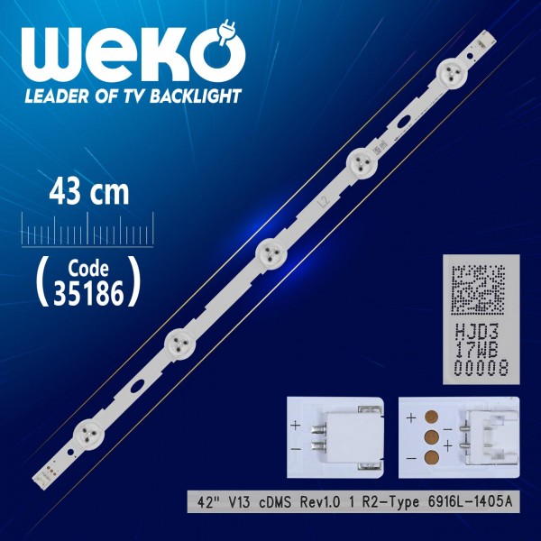 42 V13 CDMS REV1.0 1 L2-TYPE - 6916L-1404A - 43 CM 5 LEDLİ - (WK-489) 42 V13 CDMS REV1.0 1 L2-TYPE - 6916L-1404A - 43 CM 5 LEDLİ - (WK-489)