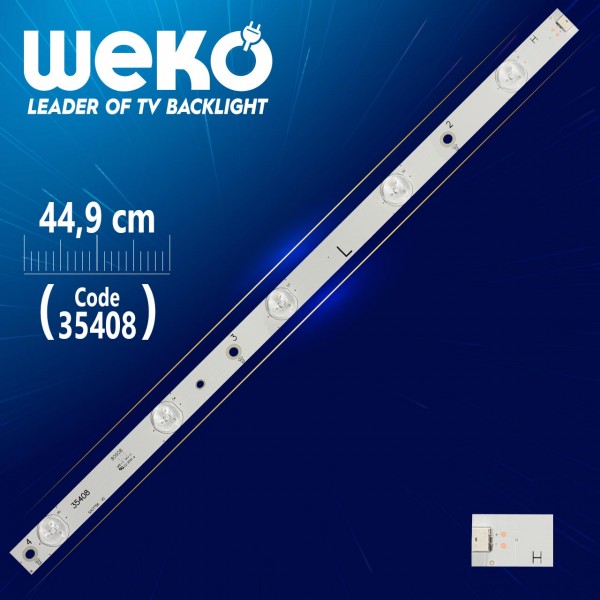 500TT56 V0 - 80908 - L TYPE YX-11800742A0 - 44.9 CM 5 LEDLİ - (WK-267) 500TT56 V0 - 80908 - L TYPE YX-11800742A0 - 44.9 CM 5 LEDLİ - (WK-267)