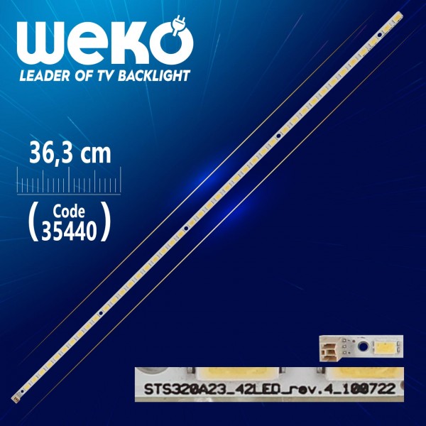 STS320A23_42LED_REV.4_100722 - 36.3 CM 42 LEDLİ - 118 VOLT (WK-1008) STS320A23_42LED_REV.4_100722 - 36.3 CM 42 LEDLİ - 118 VOLT (WK-1008)
