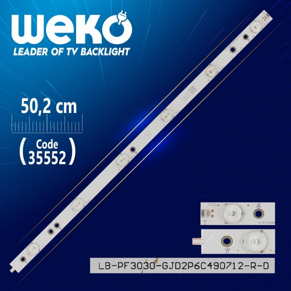 LB-PF3030 GJD2P6C490712-R-D - 49AEL2-R B - 50.2 CM 6 LEDLİ - (WK-436) LB-PF3030 GJD2P6C490712-R-D - 49AEL2-R B - 50.2 CM 6 LEDLİ - (WK-436)