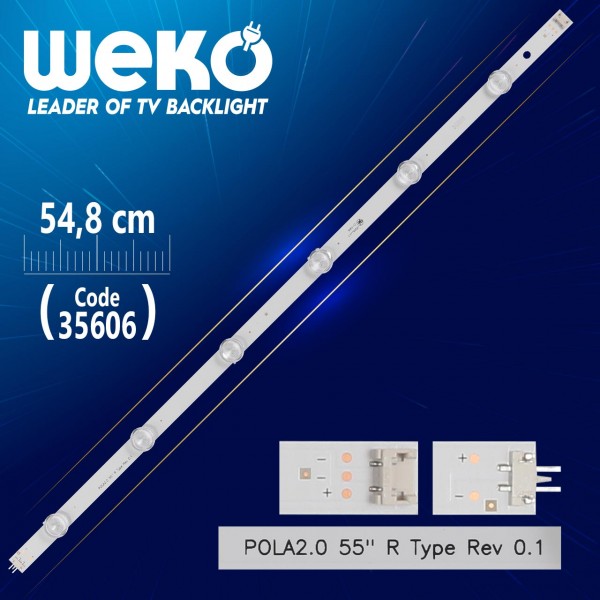 LG INNOTEK POLA2.0 55 R-TYPE REV 0.1 - 6 LEDLİ 54.8 CM - (WK-307) LG INNOTEK POLA2.0 55 R-TYPE REV 0.1 - 6 LEDLİ 54.8 CM - (WK-307)