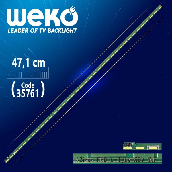 43INCH FHD L-TYPE REV 0.6 - 47.1 CM 36 LEDLİ - (WK-1229) 43INCH FHD L-TYPE REV 0.6 - 47.1 CM 36 LEDLİ - (WK-1229)