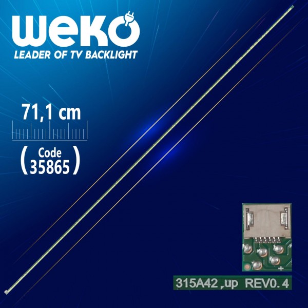 315A42 UP REV0.4 - 6916L-2955A - 71.1 CM 76 LEDLİ - (WK-1327) 315A42 UP REV0.4 - 6916L-2955A - 71.1 CM 76 LEDLİ - (WK-1327)