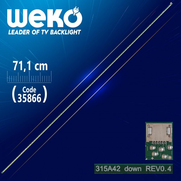 315A42 DOWN REV0.4 - 6916L-2956A - 71.1 CM 76 LEDLİ - (WK-1328) 315A42 DOWN REV0.4 - 6916L-2956A - 71.1 CM 76 LEDLİ - (WK-1328)