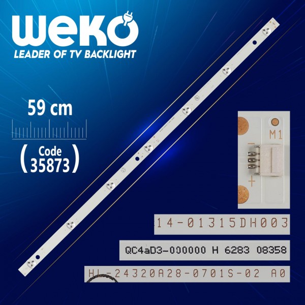 HL-24320A28-0701S-02 A0 - QC4AD3-000000 H 6283 08358 - 59 CM 7 LEDLİ - (WK-1335) HL-24320A28-0701S-02 A0 - QC4AD3-000000 H 6283 08358 - 59 CM 7 LEDLİ - (WK-1335)