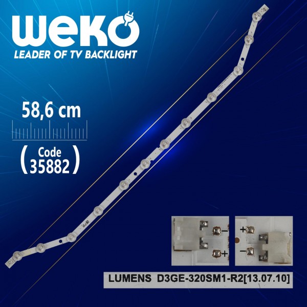 D3GE-320SM1-R2 - 12 LEDLİ 58.6 CM - (WK-1344) D3GE-320SM1-R2 - 12 LEDLİ 58.6 CM - (WK-1344)