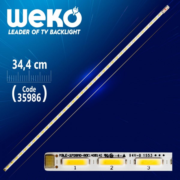 M3LE-270SM0-R0C1 40514 - 36 LED 34.4 CM