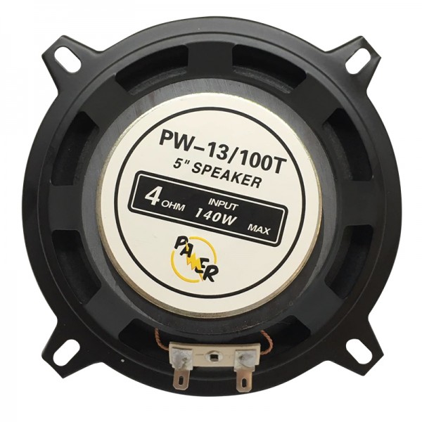 POWERMASTER PW-13T 13 CM 4 OHM 100 WATT TWETEERLI TEKLİ HOPARLÖR POWERMASTER PW-13T 13 CM 4 OHM 100 WATT TWETEERLI TEKLİ HOPARLÖR