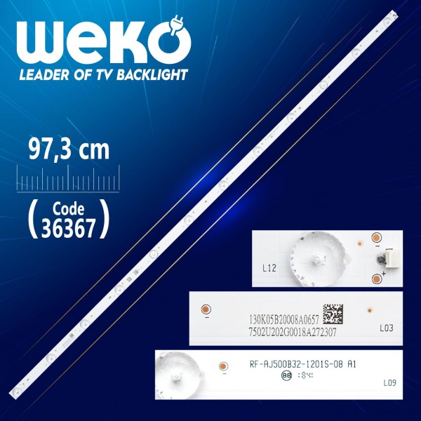 RF-AJ500B32-1201S-08 A1 12 LEDLİ 97.3 CM RF-AJ500B32-1201S-08 A1 12 LEDLİ 97.3 CM