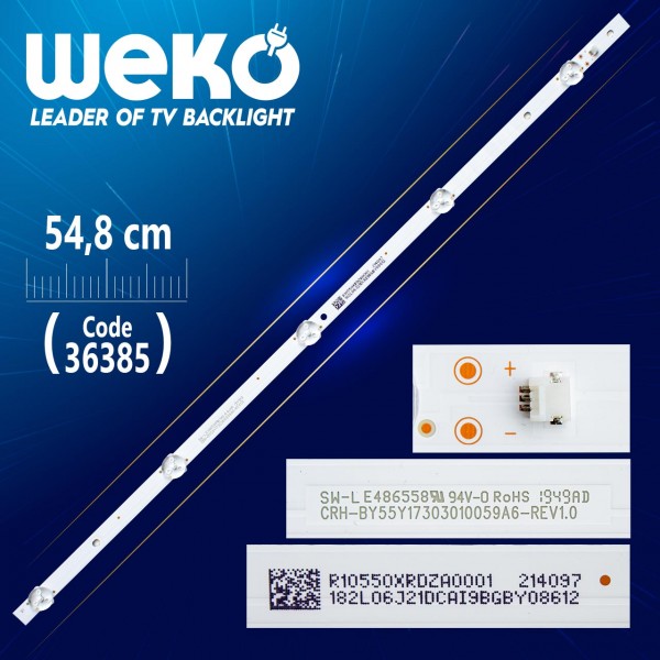 CRH-BY55Y17303010059A6-REV1.0 5 LEDLİ 54.8 CM CRH-BY55Y17303010059A6-REV1.0 5 LEDLİ 54.8 CM