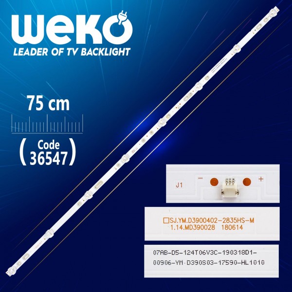 SJ.YM.D3900402-2835HS-M 1.14.MD390028 8 LEDLİ 75 CM SJ.YM.D3900402-2835HS-M 1.14.MD390028 8 LEDLİ 75 CM