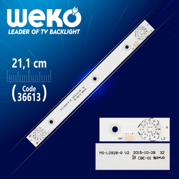 MS-L0928-R V2 2 LEDLİ 21.1 CM MS-L0928-R V2 2 LEDLİ 21.1 CM