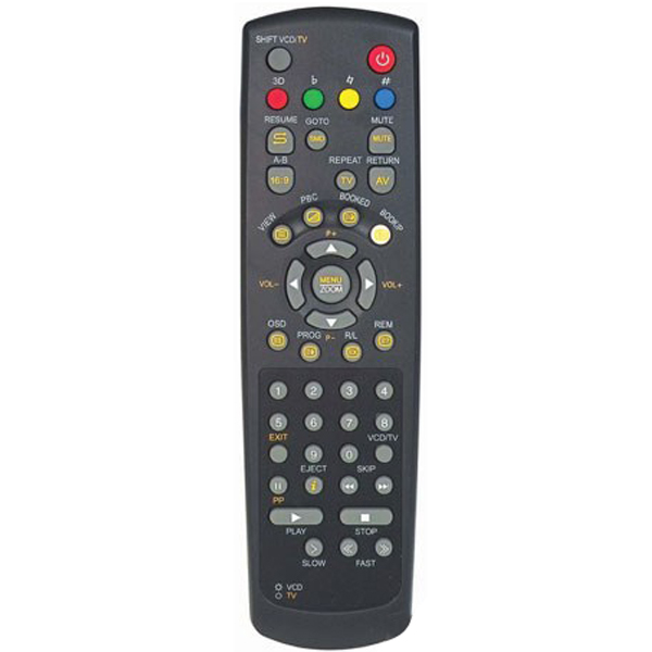 KT/22 TELEFUNKEN VCDLİ TV KUMANDA SİYAH