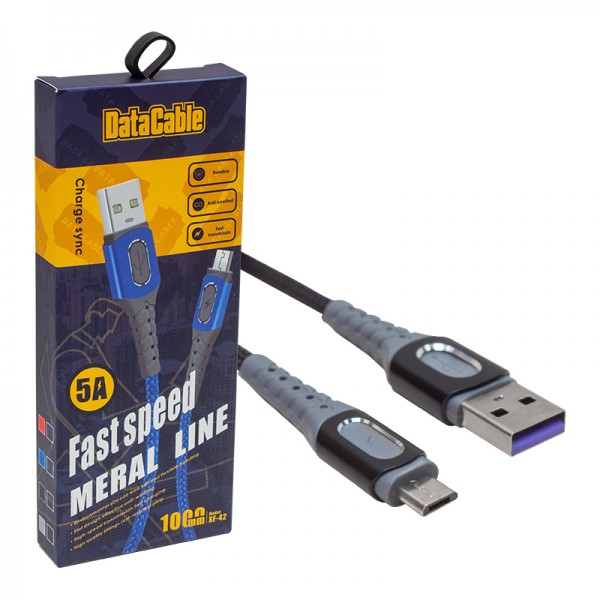POWERMASTER PM-3780 5 AMPER MICRO USB ÖRGÜLÜ HIZLI ŞARJ DATA KABLOSU POWERMASTER PM-3780 5 AMPER MICRO USB ÖRGÜLÜ HIZLI ŞARJ DATA KABLOSU