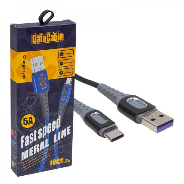 POWERMASTER PM-3785 5 AMPER TYPE-C ÖRGÜLÜ HIZLI ŞARJ DATA KABLOSU POWERMASTER PM-3785 5 AMPER TYPE-C ÖRGÜLÜ HIZLI ŞARJ DATA KABLOSU