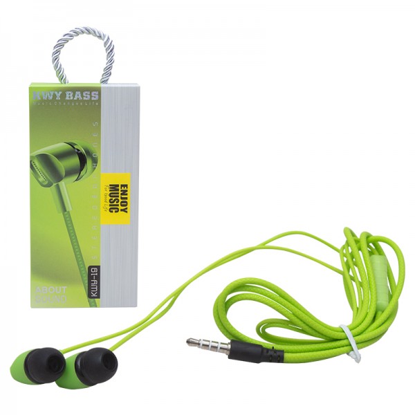 POWERMASTER KWY-19 MİKROFONLU KABLOLU KULAK İÇİ KULAKLIK POWERMASTER KWY-19 MİKROFONLU KABLOLU KULAK İÇİ KULAKLIK