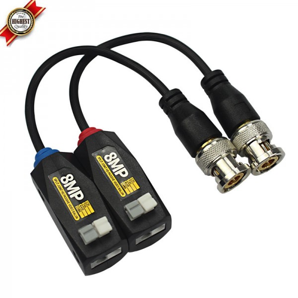 POWERMASTER PM-3889 8MP 1080P 2KV 250-400 METRE HD-TVI/CVI/AHD/CVBS HD VIDEO BALUN POWERMASTER PM-3889 8MP 1080P 2KV 250-400 METRE HD-TVI/CVI/AHD/CVBS HD VIDEO BALUN